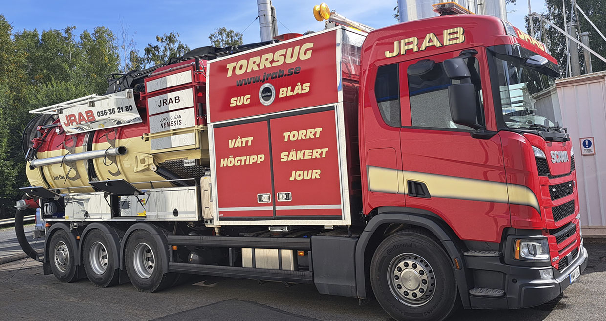 Torrsug JRAB slamsugning i Jönköping