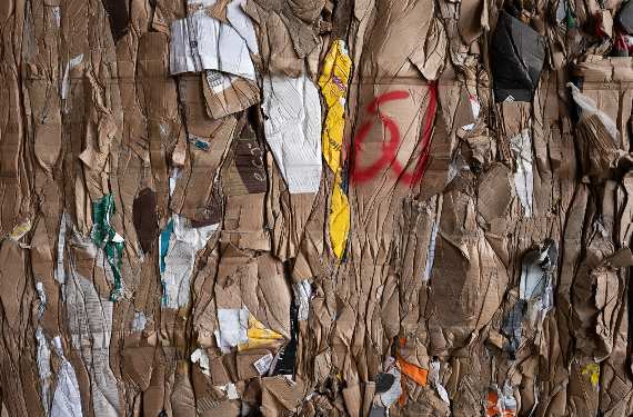 Sortering av avfall för renare fraktioner återvinning